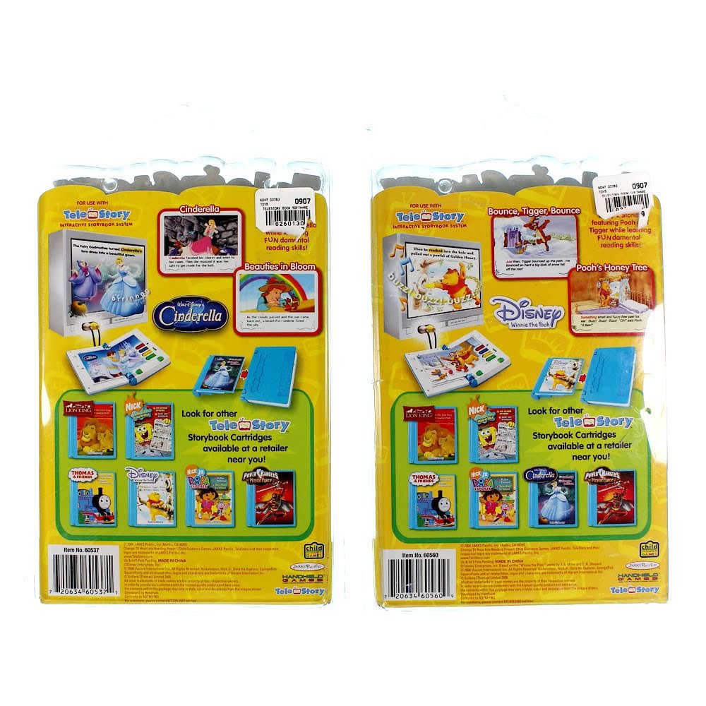 Jakks Pacific Toymax Winnie The Pooh Telestory Cartridge