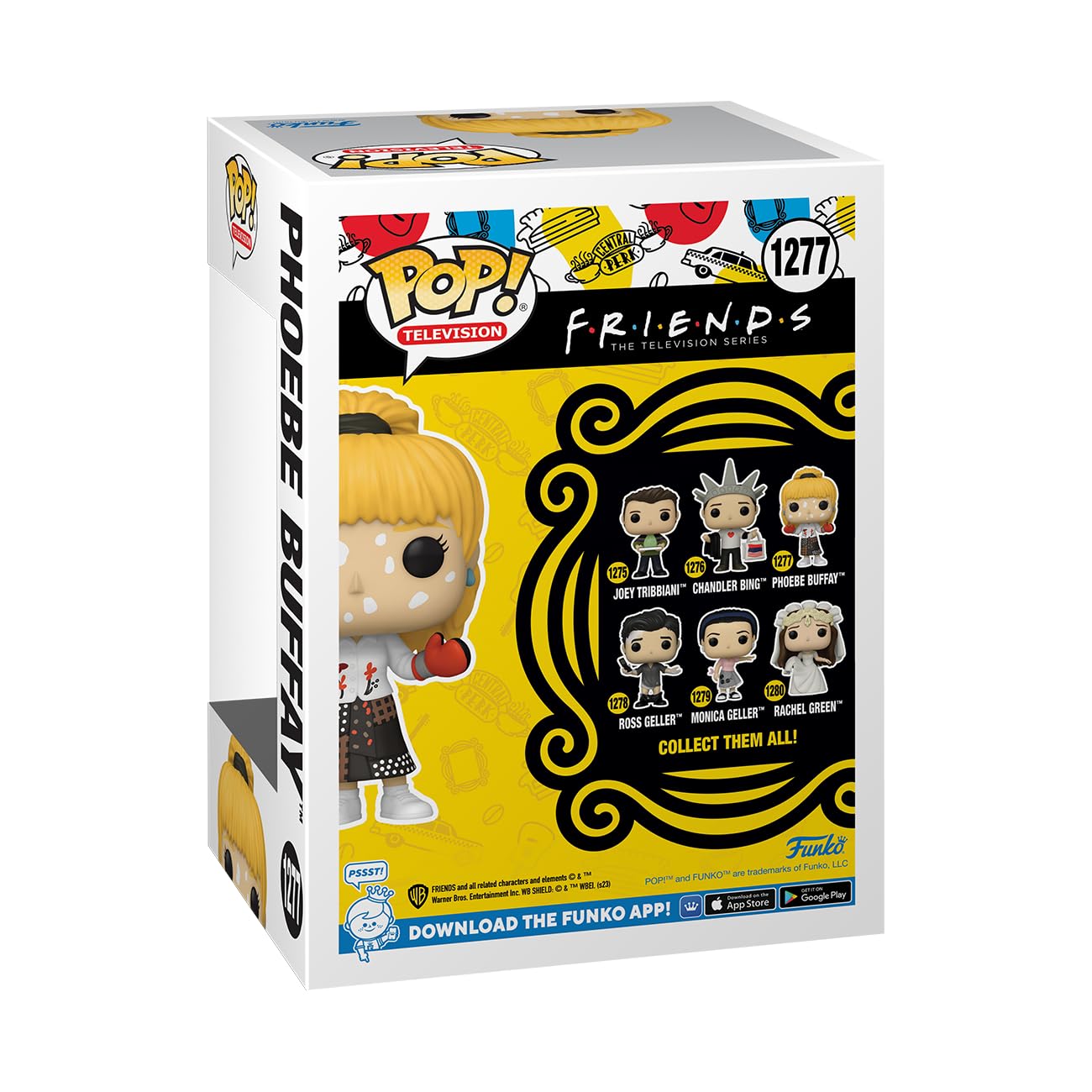 Funko POP! TV: Friends - Phoebe Buffay - 1/6 Odds for Rare Chase Variant Chicken Pox - Collectable Vinyl Figure - Gift Idea - Official Merchandise…