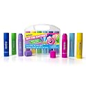 Mr. Bubble Bath Time Body Paints - 6-Color Washable Bath Paint Sticks with Gentle, Kid-Safe Formula - Fun Tub Time Art Set with Scented Colors