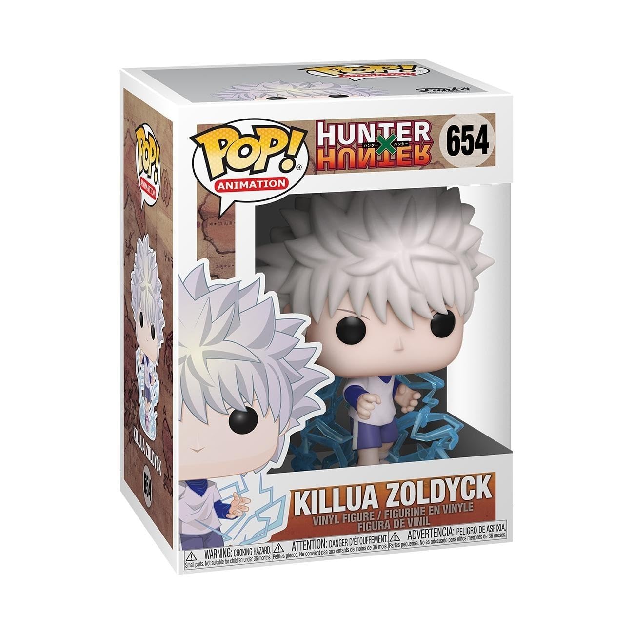 Funko Pop! Animation: Hunter x Hunter - Killua Zoldyck, Multicolor