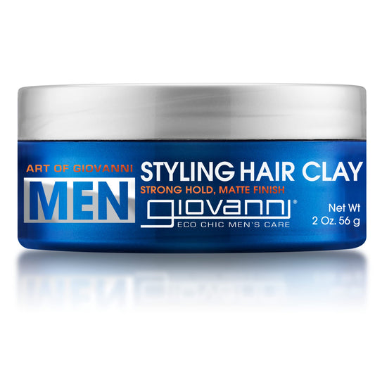 GIOVANNI Men Cedarwood Clay Hair Styling Paste - Strong Hold Matte Hair Formula for Men, Texturizing & Defining Hair Styling Paste for Sculpting Beauty & Personal Care GIOVANNI