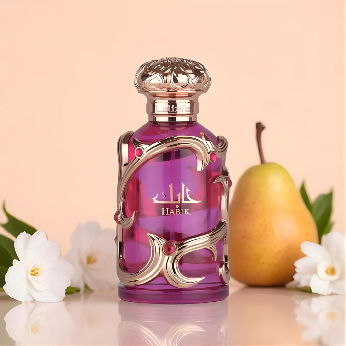 Lattafa Habik - Floral, Fruity, Fresh, Musky - Eau de Parfum Spray Long-Lasting Fragrance for Women, 3.4 Ounce / 100 ml Beauty and Personal Care Lattafa
