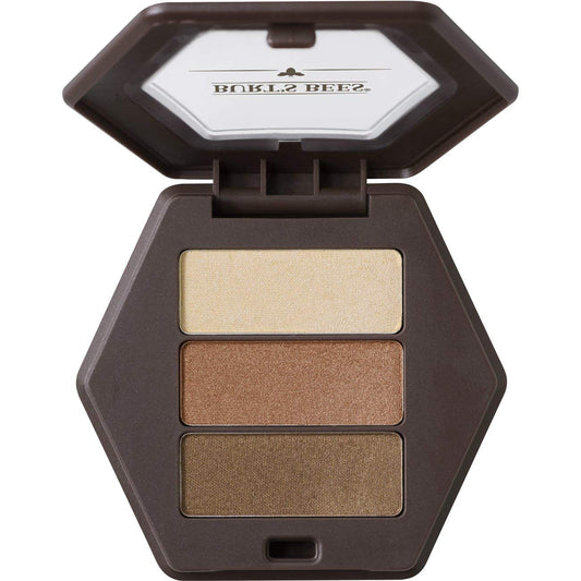 Burt's Bees 100% Natural Eye Shadow Palette with 3 Shades,Powder