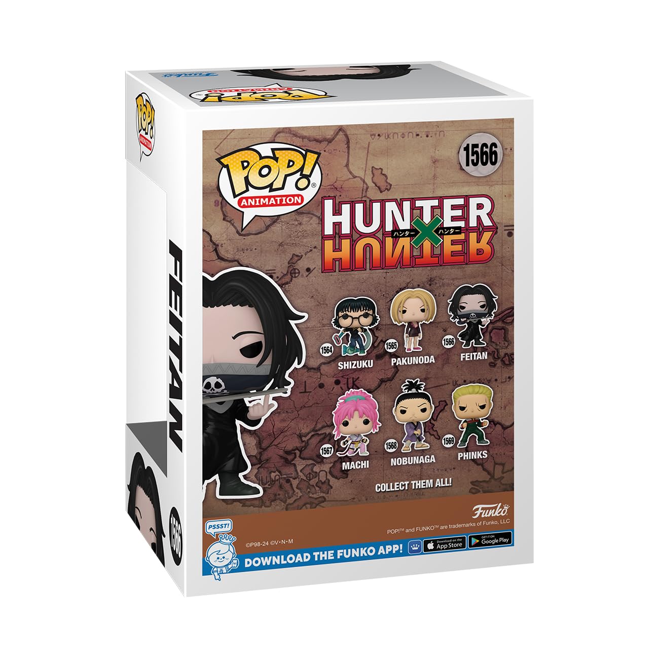 Funko POP! Animation: Hunter X Hunter - Feitan Portor - Hunter X Hunter (HXH) - Collectable Vinyl Figure - Gift Idea - Official Merchandise…
