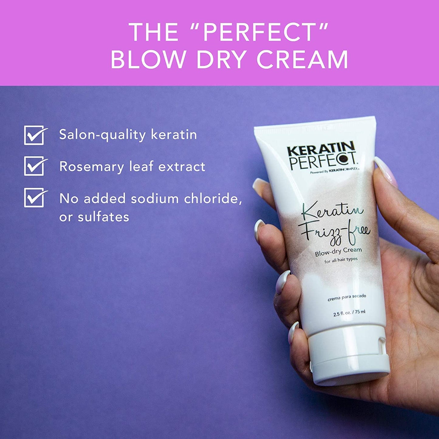 Keratin Perfect KP Frizz-free - 2.5oz