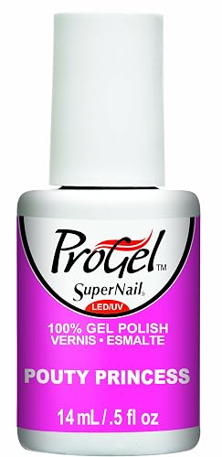 Supernail Progel Nail Lacquer, Pouty Princess, 0.5 Fluid Ounce Beauty & Personal Care SuperNail