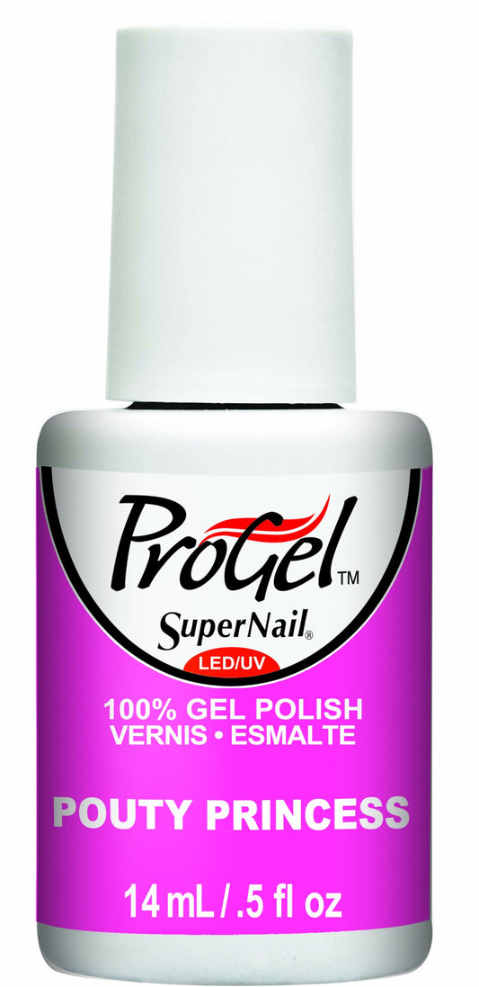 Supernail Progel Nail Lacquer, Pouty Princess, 0.5 Fluid Ounce Beauty & Personal Care SuperNail