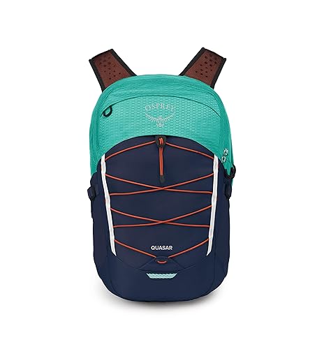 Osprey Quasar Commuter Backpack, Reverie Green/Cetacean Blue