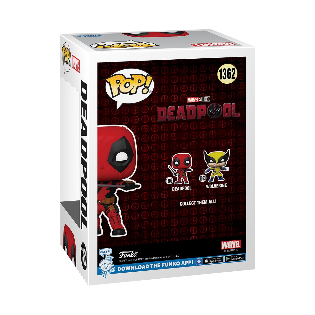 Funko POP! Marvel: Deadpool & Wolverine - Deadpool - Collectable Vinyl Figure - Gift Idea - Official Merchandise - for Kids & Adults - Movies Fans…