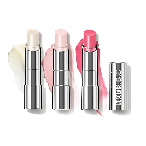 MDSolarSciences Tinted Lip Balm SPF 30, Sheer Hydrating Sunscreen for Lips, Vegan, Gluten Free, Trio - The Neutrals, 0.15 Oz