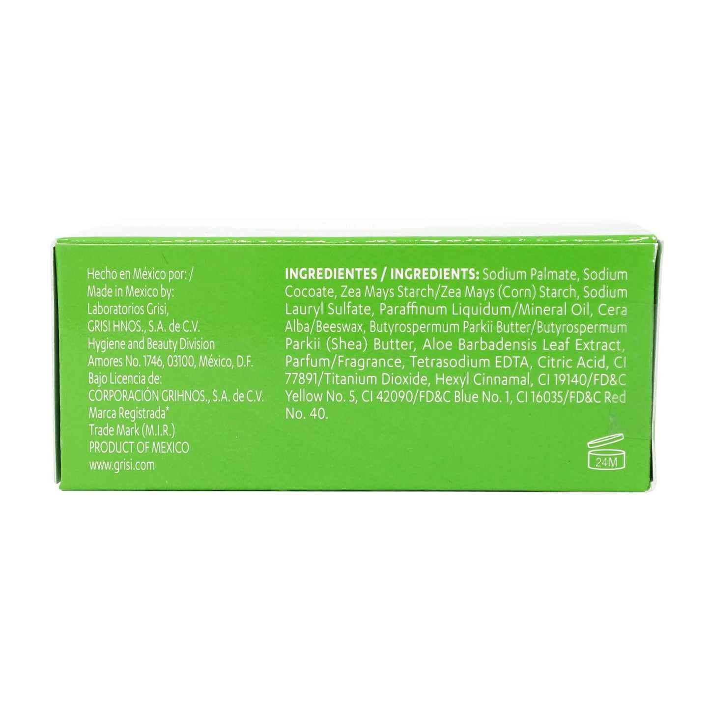 6pk - Aloe Vera Soap - Jabon de Sávila - Grisi (3.5 Oz. X 6 Units) Beauty & Personal Care Grisi