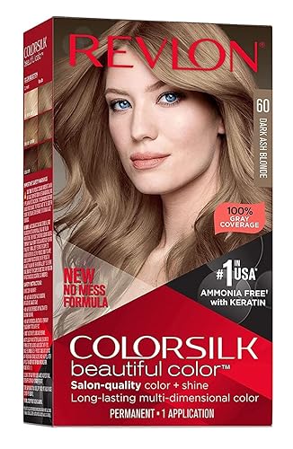 Revlon Colorsilk #60 Dark Ash Blonde (Pack of 2)