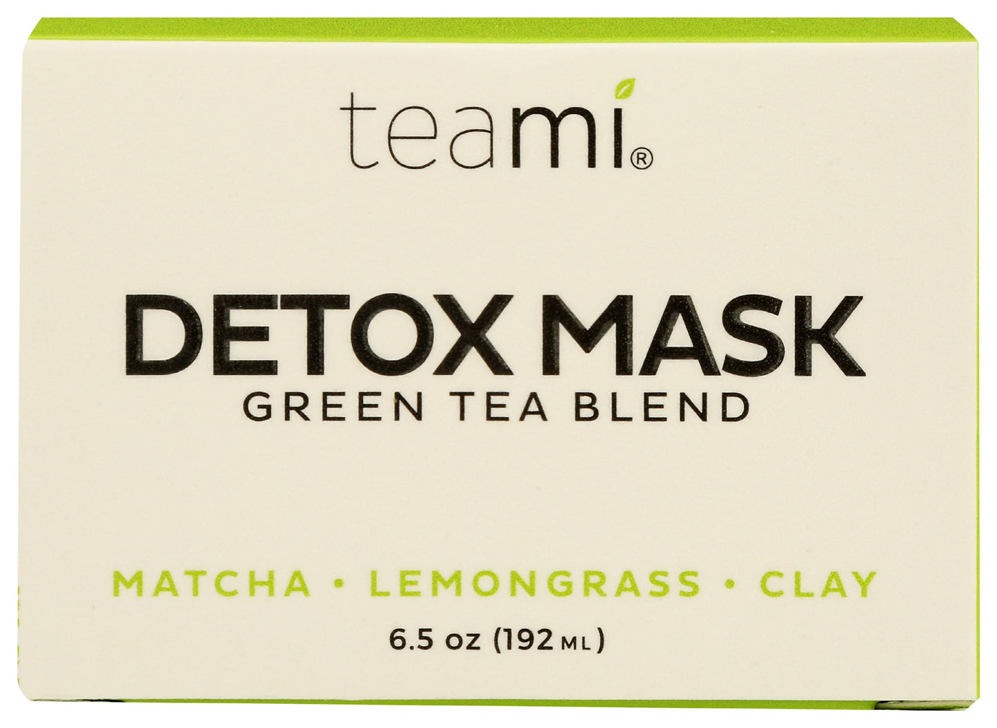 Teami Detox Face Mask for Hydraiting, Moisturizing & Purifying, Blackhead Remover Green Tea Deep Cleanse Mask reduces Acne & oil, Pore Minimizer Clay