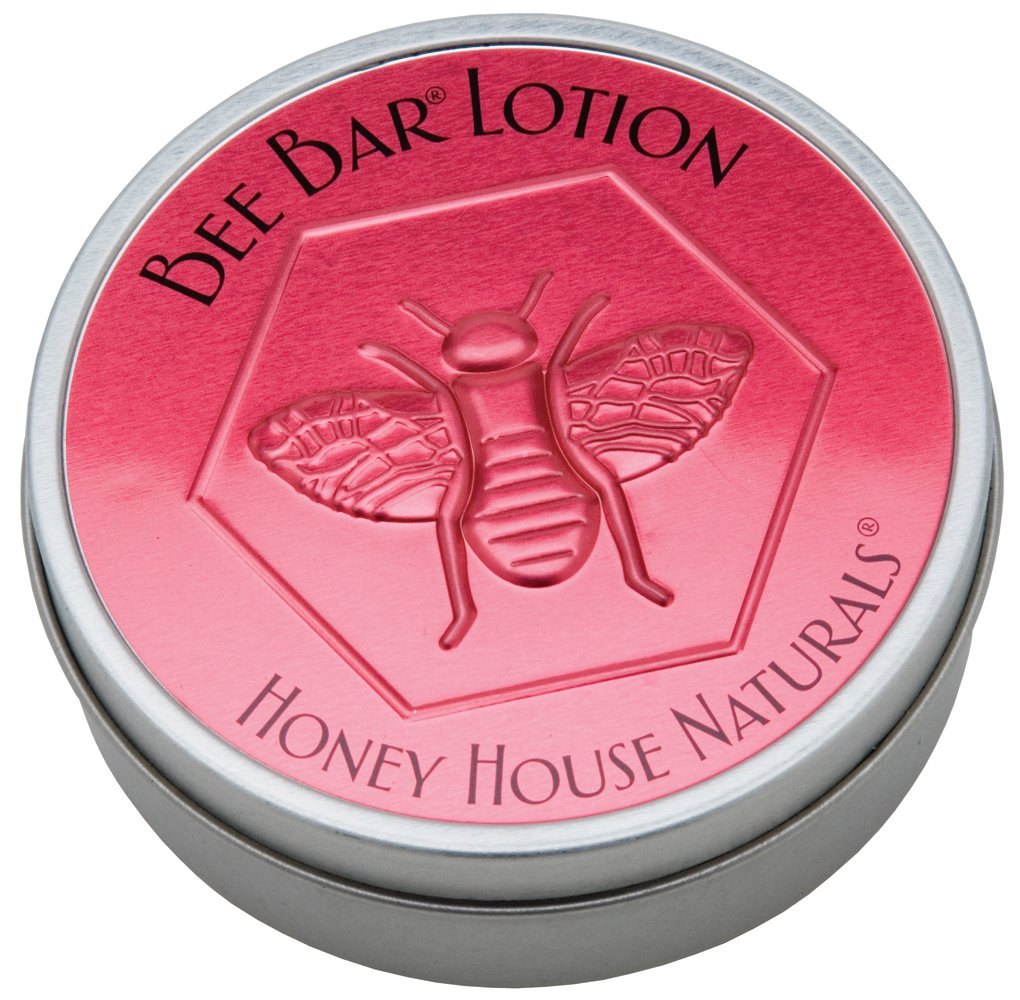 Honey House Naturals Bee Bar, Sweet Honey, Large, 2 Ounce
