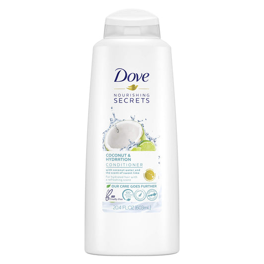 DOVE HAIR Nourishing Rituals Conditioner, Coconut & Hydration, 20.4 oz