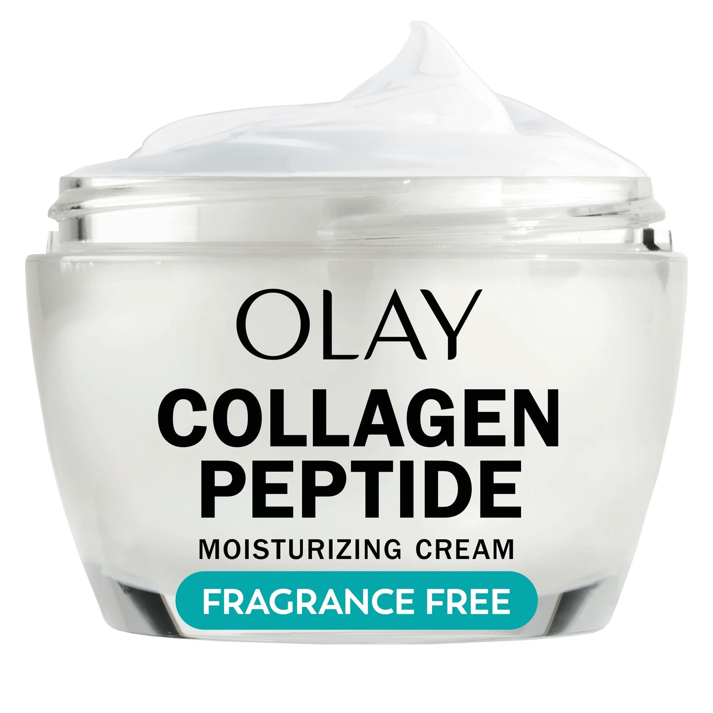 Olay Collagen Peptide Face Moisturizer, Firming Cream for Women, Fragrance-Free, Non-Greasy - Hydrating, Anti-Aging, Anti-Wrinkle, Smooth Fine Lines