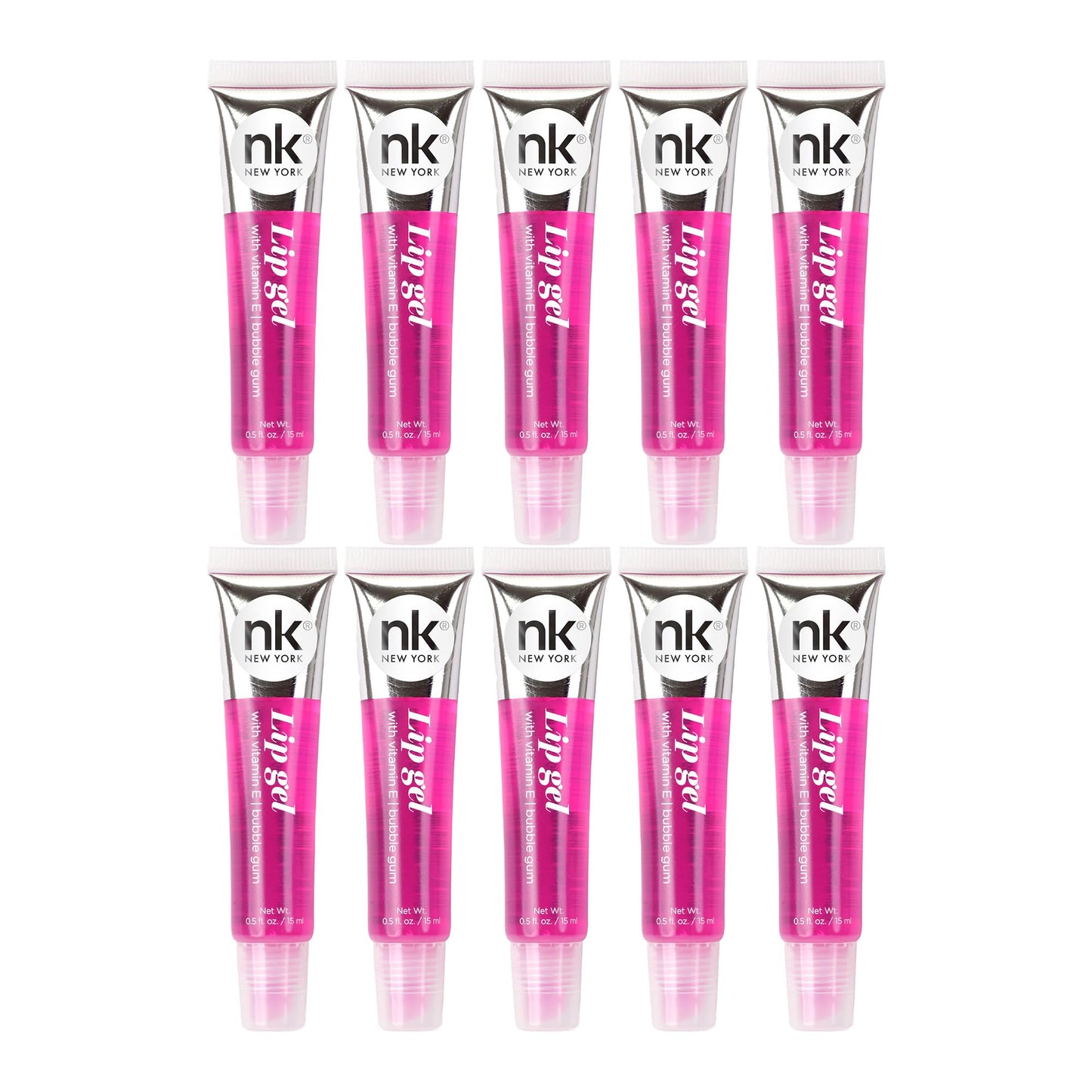 NICKA K NEW YORK Lip Gel, Hydrating, Lightweight, Glides on Effortlessly, Non Sticky Finish Lip Gel Colors (AMZ057)