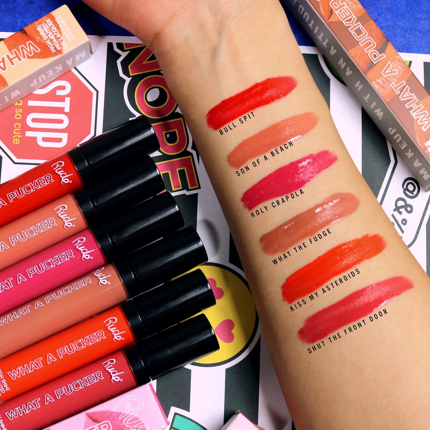 Rude - What A Pucker Lip Gloss - Shut the Front Door
