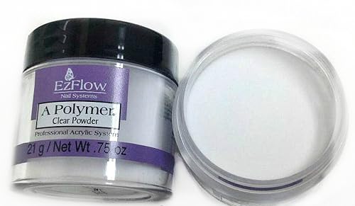 EZ Flow A Polymer Clear False Nails, 0.75 Ounce Beauty & Personal Care EzFlow