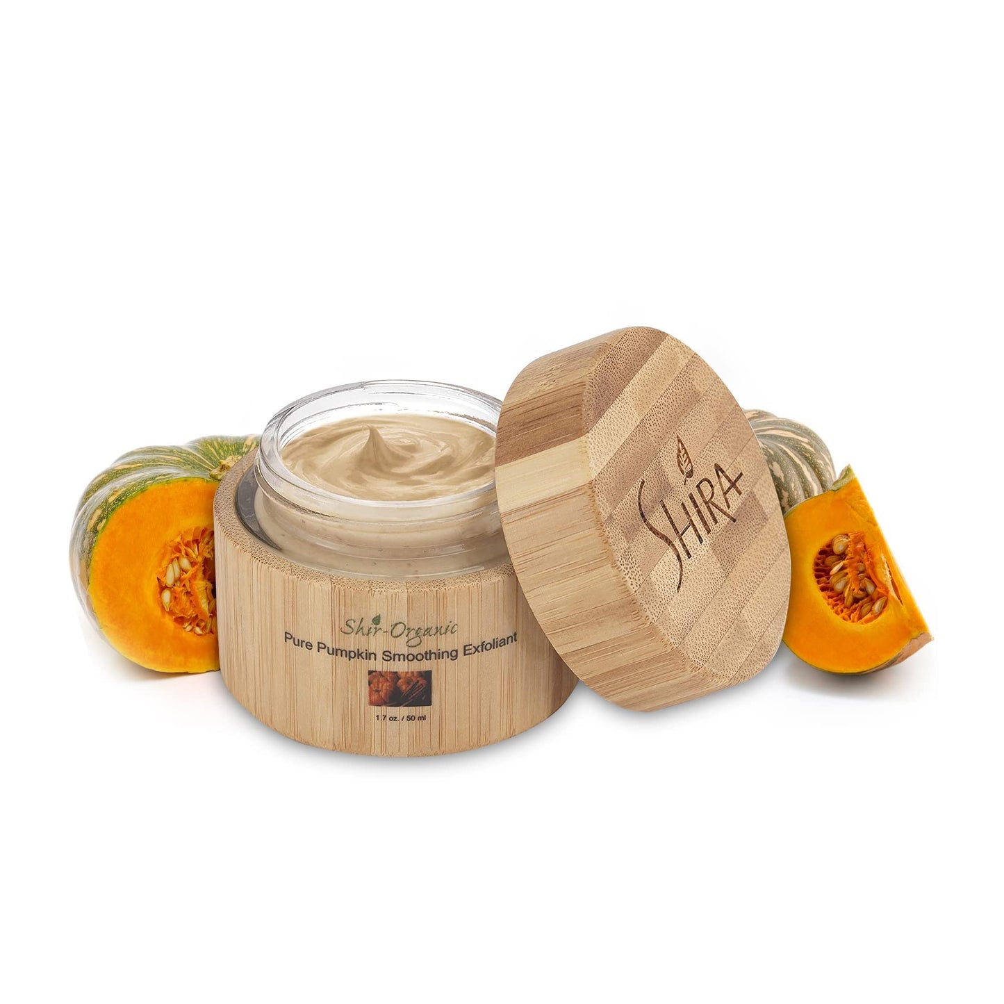 Shira Shir-Organic Pure Pumpkin Smoothing Peel Rich In Natural Enzymes For Smooth-Soften Skin Loosens Dead Skin Cells/All Skin Types