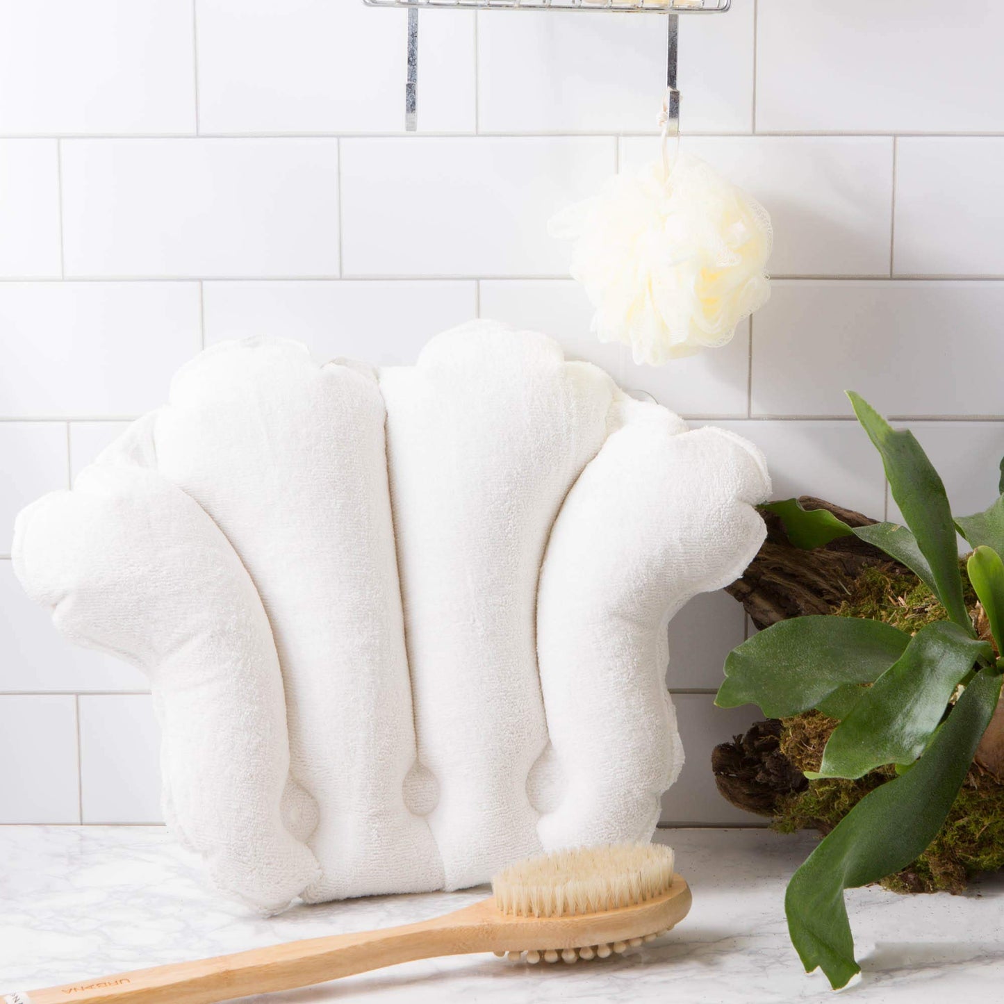 Urbana Spa Prive Home Spa Collection, Microfiber Bath Pillow Beauty and Personal Care Urbana