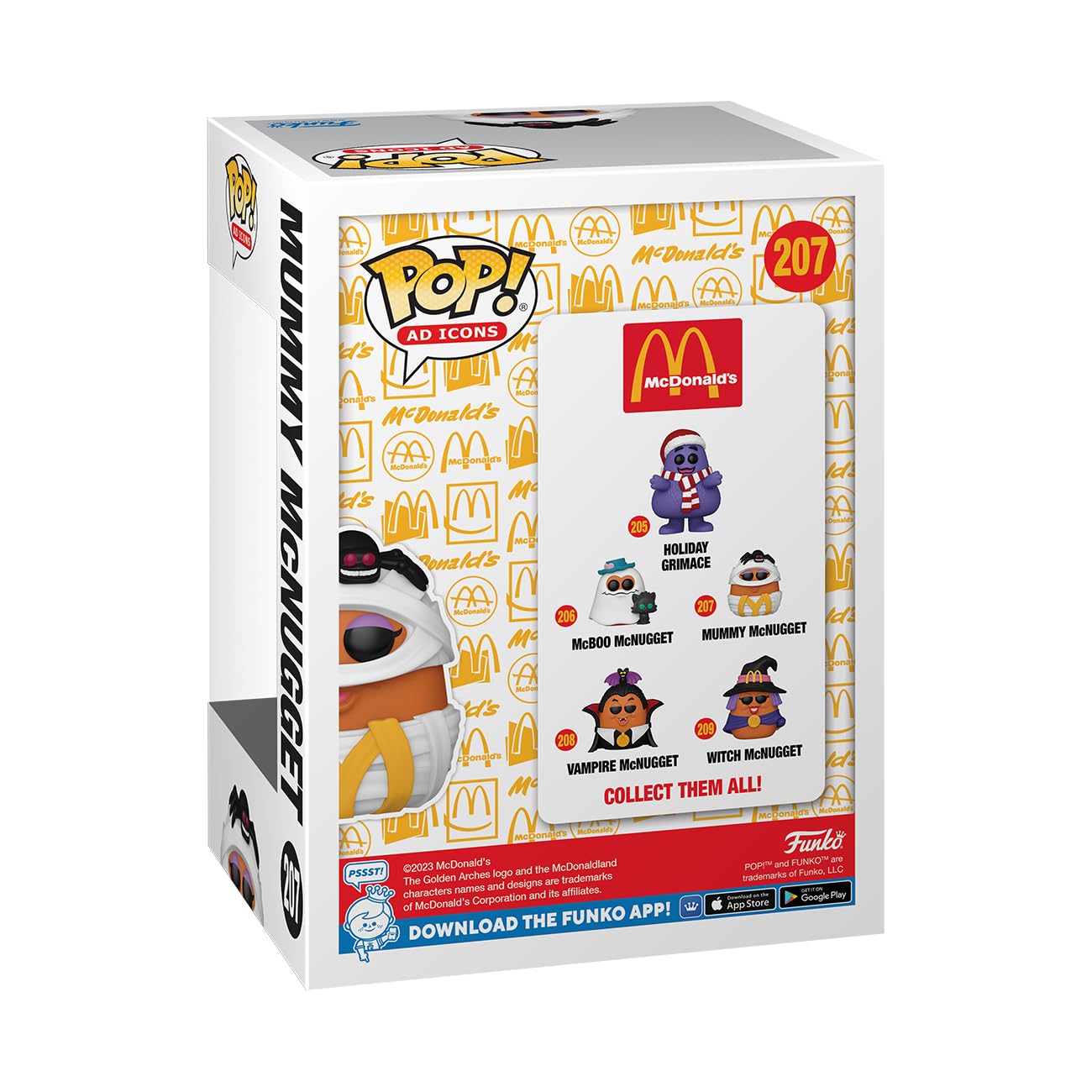 Funko POP! Ad Icons: McDonalds - Mummy McNugget - McDonald's - Collectable Vinyl Figure - Gift Idea - Official Merchandise - for Kids & Adults - Ad…