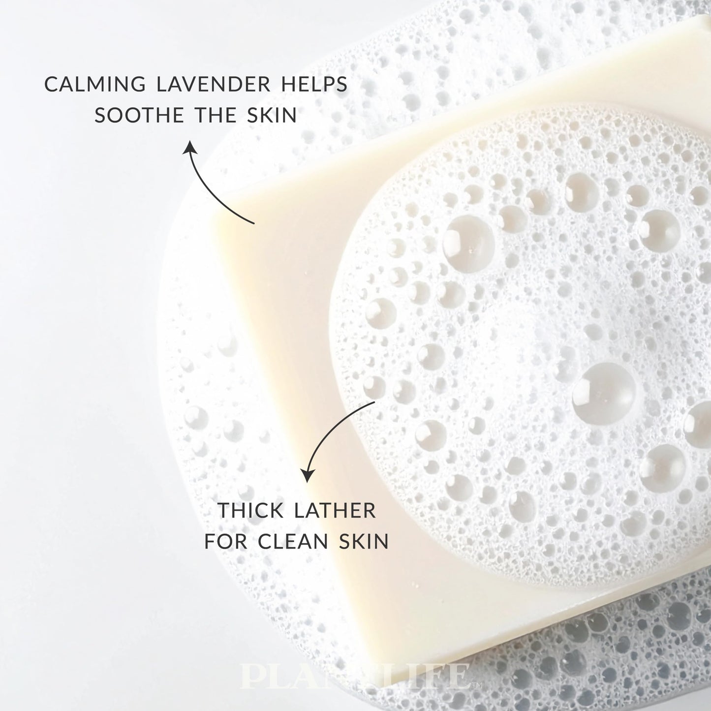 Plantlife Lavender Bar Soap - Moisturizing and Soothing Soap for Your Skin - Hand Crafted Using Plant-Based Ingredients - Made in California 4oz Bar