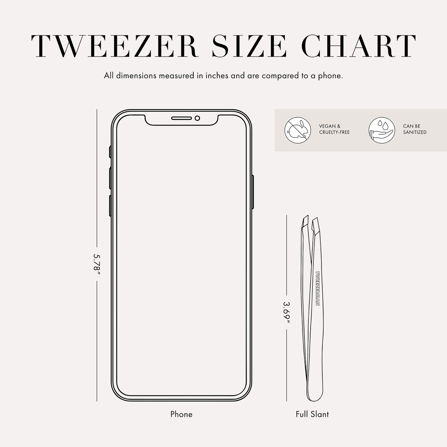 Tweezerman Steel Point Tweezer, Silver, 2 x 6 inches, Modern, Professional Quality for Eyebrow Precision, Facial and Ingrown Hair Removal Beauty and Personal Care Tweezerman