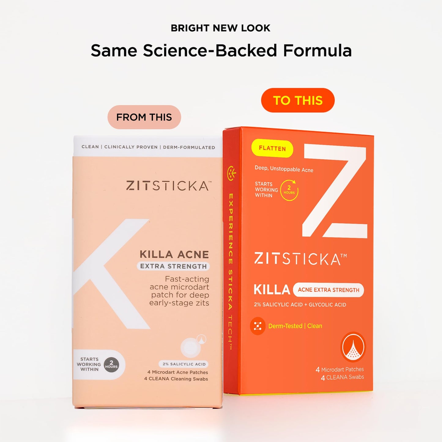 ZitSticka Extra Strength Killa Acne Microdart Patches for Face - OTC Acne Treatment with 2% Salicylic Acid - Fast Acting Microdarts for Deep Beauty and Personal Care ZitSticka