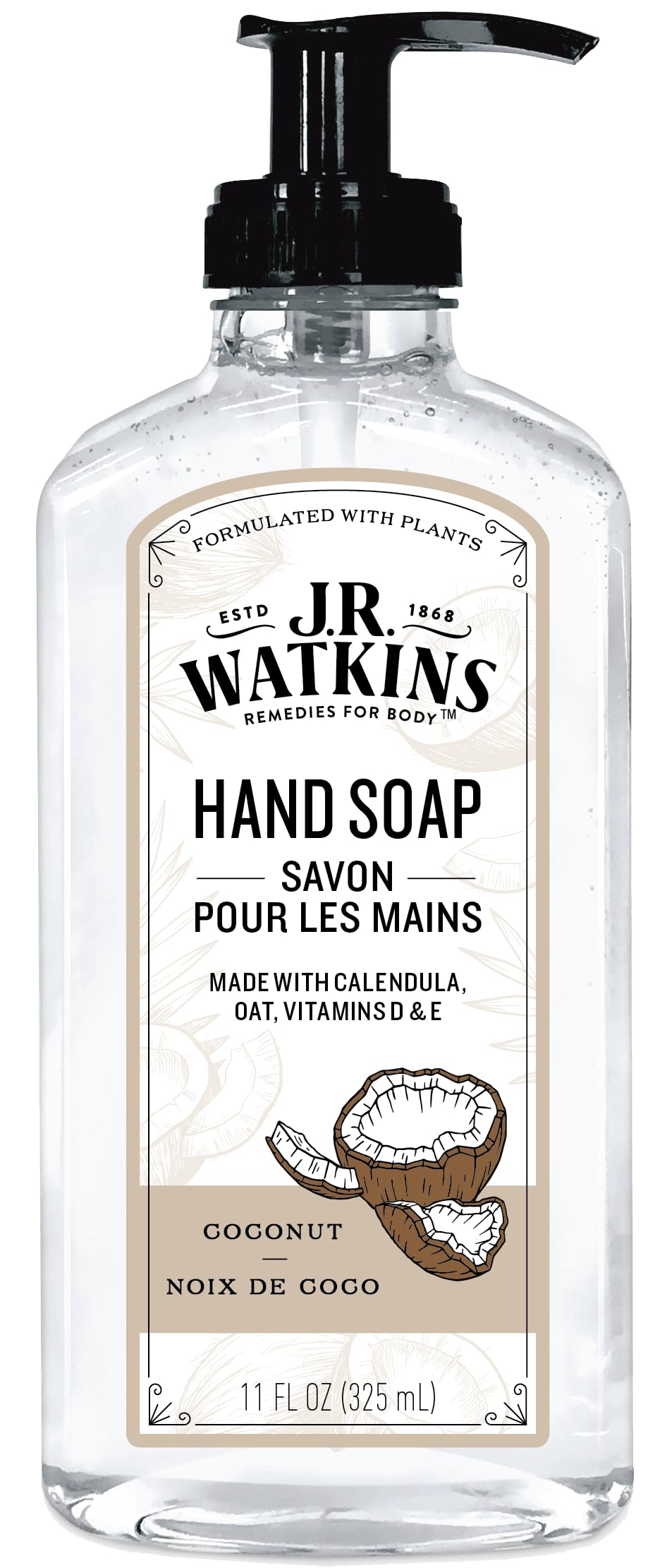 Watkins Incorporated Handsoap Gel Cocont, 11 Ounce