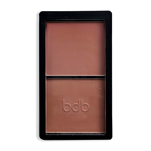 bdb Cream & Powder Duo - Smooth Cream Formula, Pop of Powder for Luminosity, Compact, Blush