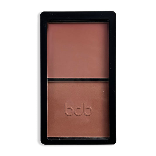 bdb Cream & Powder Duo - Smooth Cream Formula, Pop of Powder for Luminosity, Compact, Blush