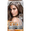 L'Oreal Paris Feria Multi-Faceted Shimmering Permanent Hair Color, T53 Moonlit Tortoise (Cool Medium Brown), Pack of 1, Hair Dye