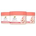 Dove Body Scrub White Peach & Crushed Rice 3 Count for Visibly Silky-Smooth, Nourished Skin, with ¼ Moisturizing Cream, 10.5 oz Beauty & Personal Care Dove