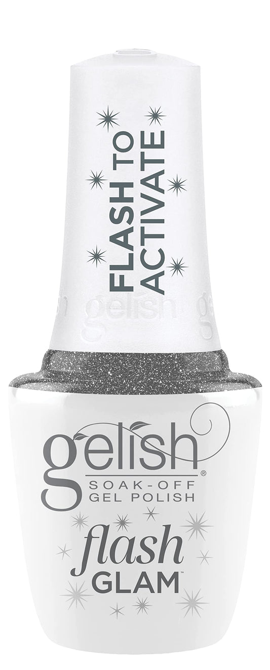 Gelish Flash Glam Sparkling Glitter Gel Polish - Dripping in Bling, 15 mL Beauty & Personal Care Gelish