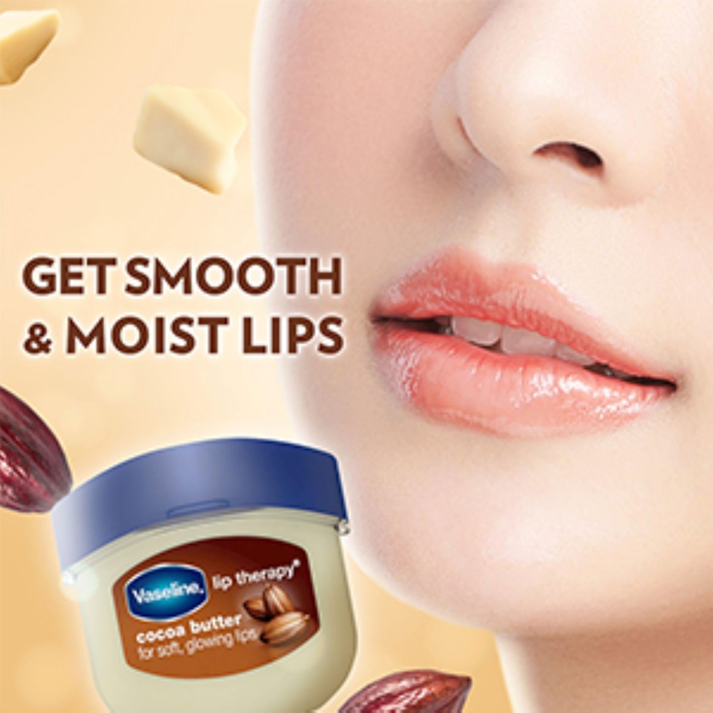 Vaseline Lip Therapy Cocoa Butter.25 oz (Pack of 3) Beauty and Personal Care Vaseline