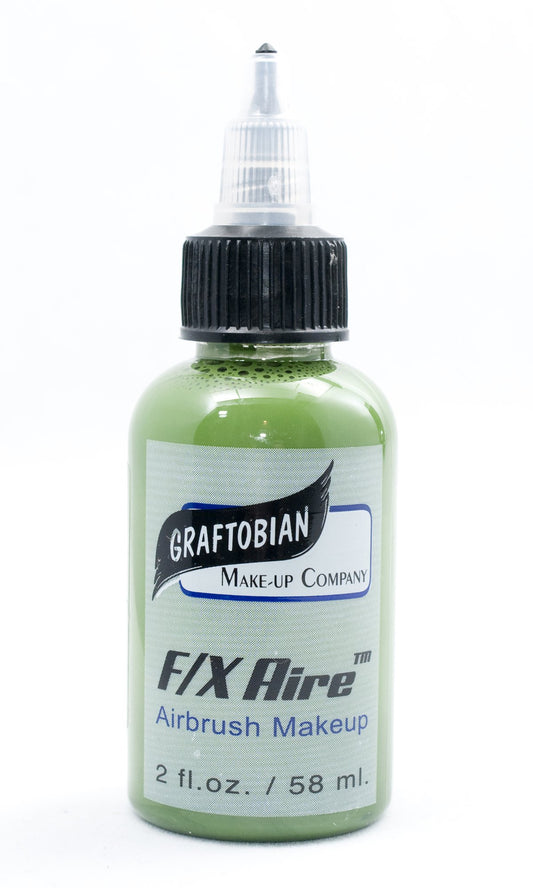 Graftobian F/X Aire Airbrush Make-Up - Green 2oz by Graftobian