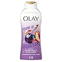 Olay Body Wash for Women, Hydrating & Moisturizing, Holiday Edition, With Plant Based Cleansers, B3 Complex, For All Skin Types, Visions of Sugarplums