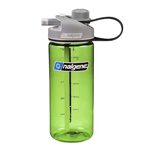 Nalgene Sustain Tritan BPA-Free MultiDrink Water Bottle Made with Material Derived from 50% Plastic Waste (using ISCC certified mass balance), 20 OZ
