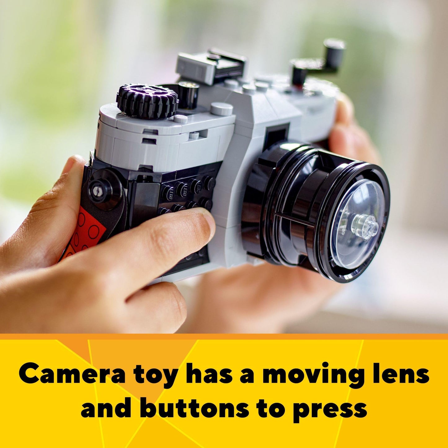 LEGO Creator 3 in 1 Retro Camera 31147 Toy, Builds Camera, Video Camera or TV, Creative Gift for Boys & Girls Ages 8+