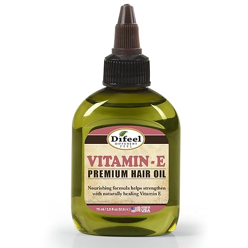 Difeel Premium Natural Hair Oil - Vitamin E Oil 2.5 ounce