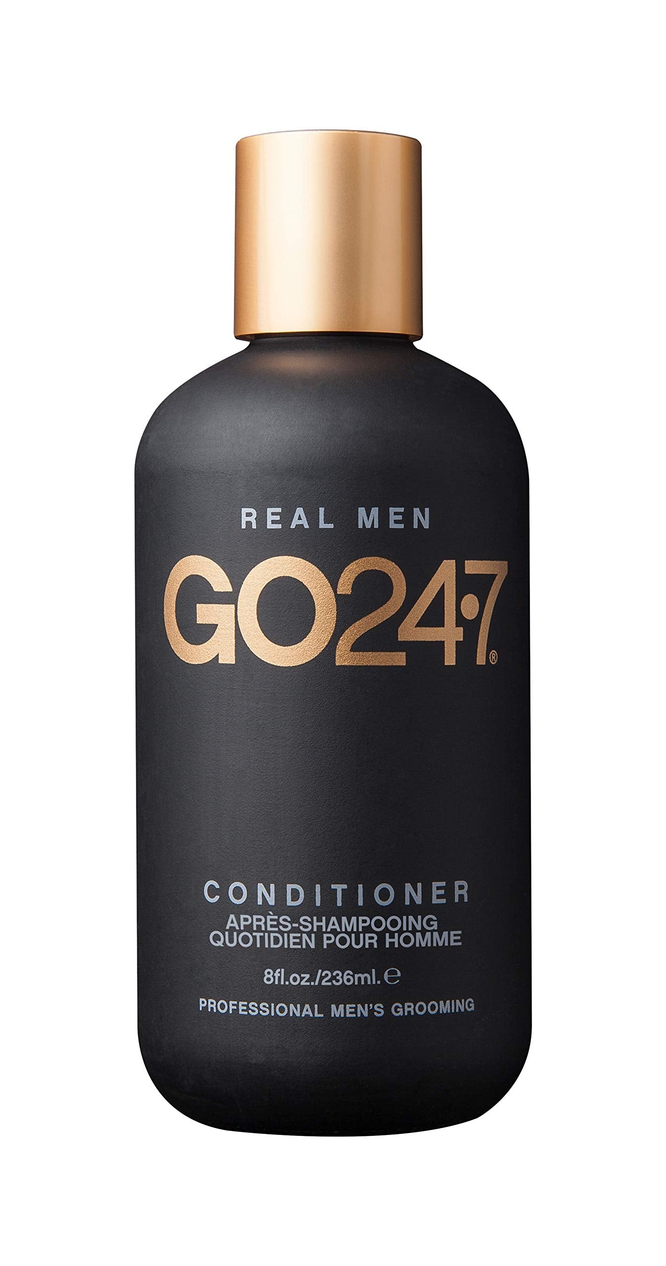 GO247 Daily Conditioner - Lightweight Hydrating Conditioner for Men - Softens, Strengthens & Adds Shine - Enriched with Vitamin B5 & Honey - Ideal