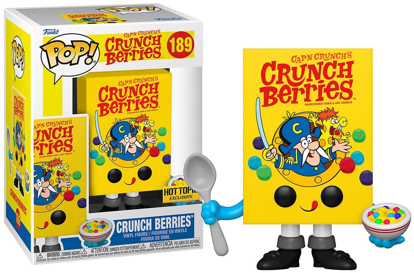 Funko Cap'n Crunch's Crunch Berries Pop! Crunch Berries Vinyl Figure Hot Topic Exclusive