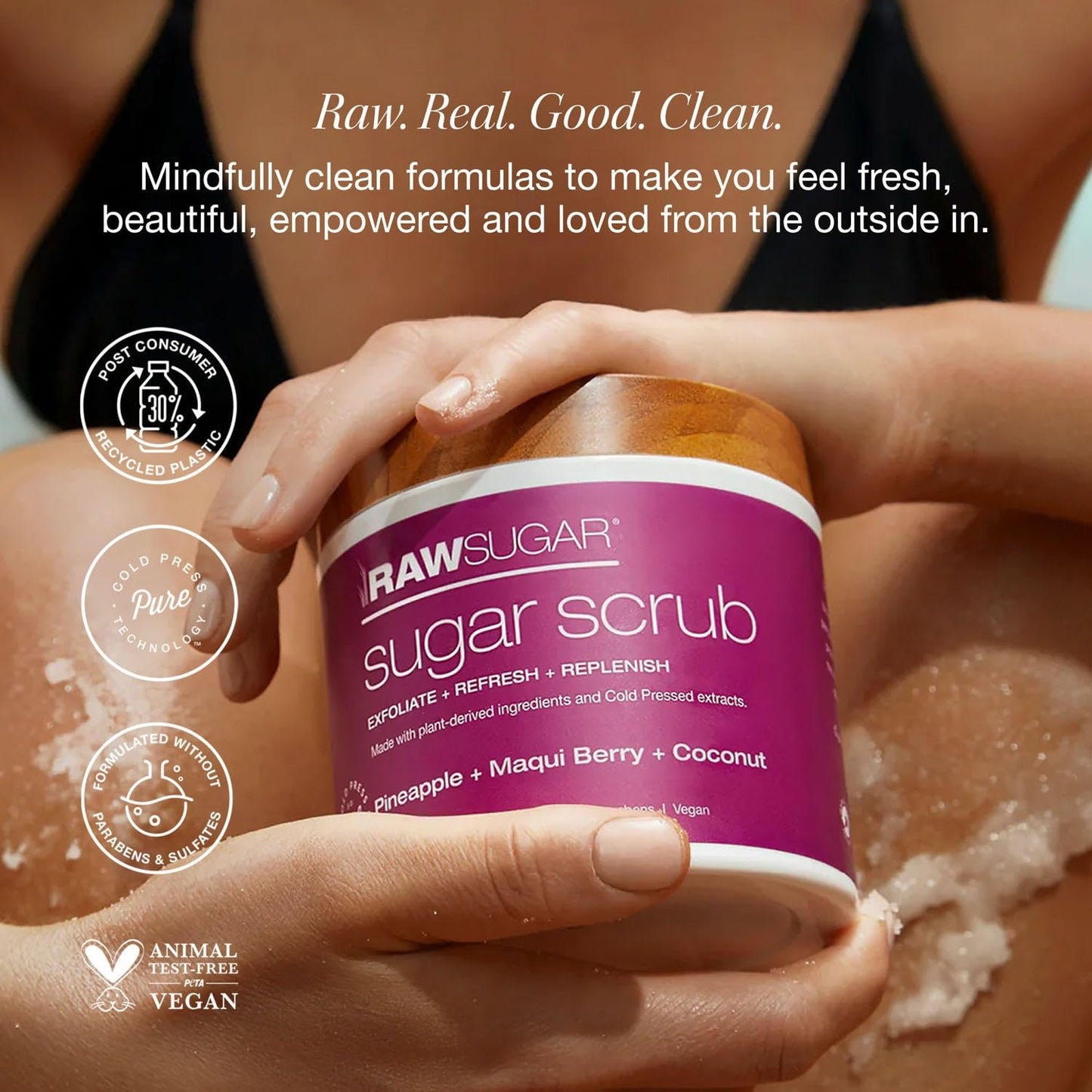 Raw Sugar Sugar Scrub Set Beauty & Personal Care RAW SUGAR