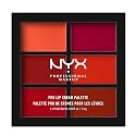 NYX PROFESSIONAL MAKEUP Pro Lip Cream Palette, The Reds, 0.317 Ounce