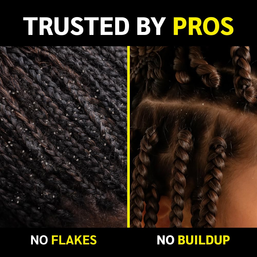 IWELL Signature Loc Star Braid & Loc Gel, 16 fl oz | Extreme Hold for Braids, Locs, Twists, Cornrows & Edges | Smooths & Tames Frizz | No Heavy