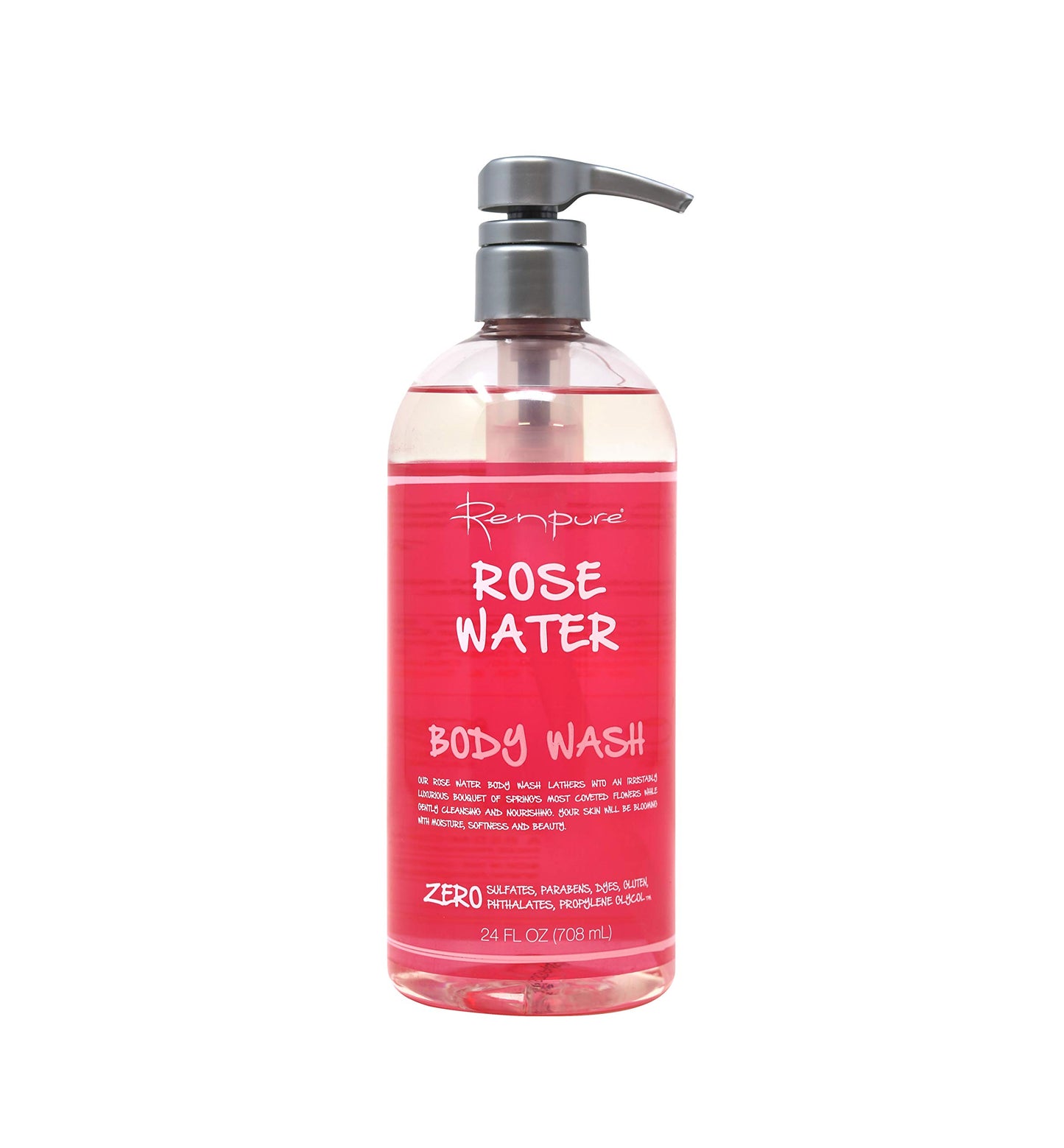 Renpure Rose Water Body Wash 24 Ounce Beauty & Personal Care RENPURE