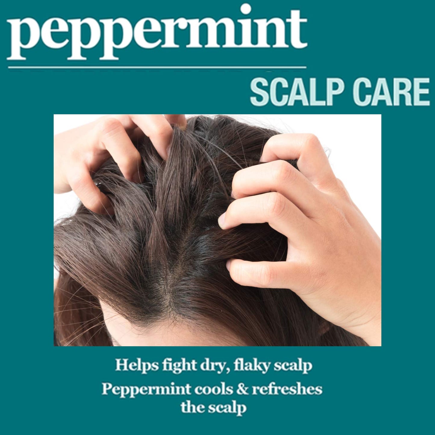 Difeel Peppermint Scalp Care 3-PC Hair Care Set - Includes Shampoo 12oz, Hair Mask 12oz, and Hair Oils 8oz