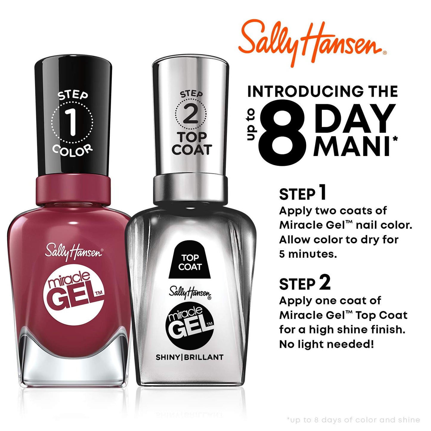 Sally Hansen Miracle Gel Nail Polish, Shade Sweet Tea 374 (Packaging May Vary) Beauty & Personal Care Sally Hansen