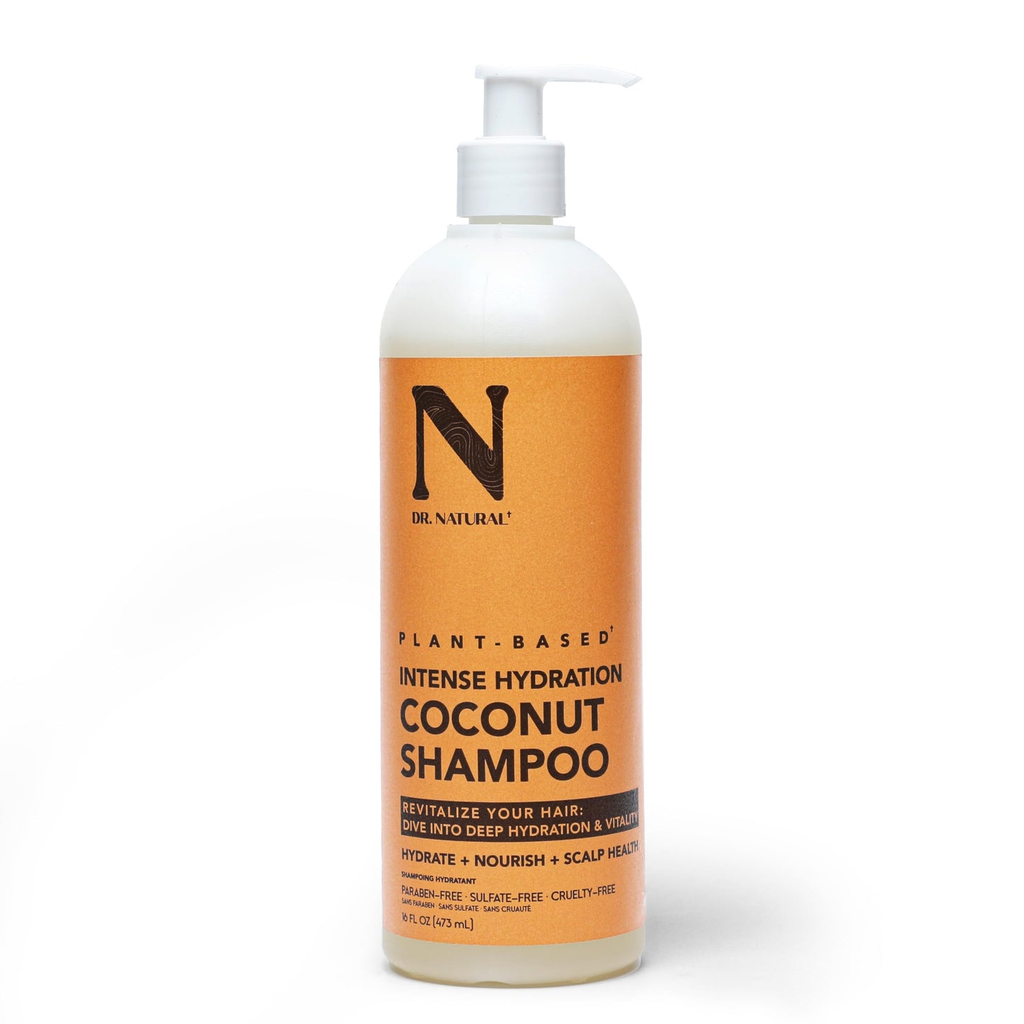 Dr. Natural Hydrates and Restores Shampoo - Coconut for Unisex - 16 oz Lotion
